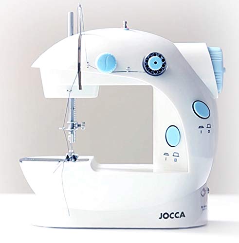 Jocca 6642 Máquina de coser portátil, blanca