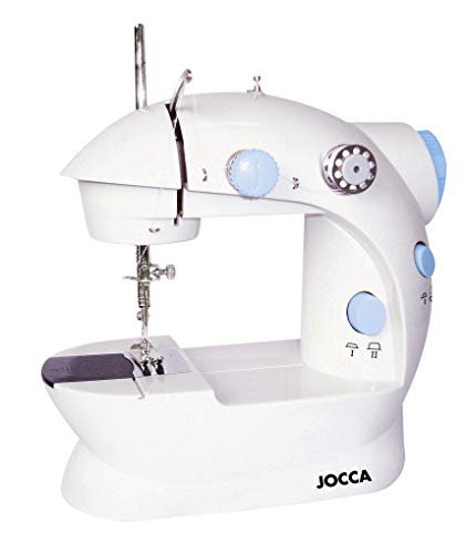 Jocca 6642 Máquina de coser portátil, blanca