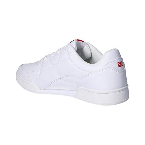 JOHN SMITH Zap.J.Smith CASIUS 20V Blanco, Zapatillas de Deporte para Hombre, 45 EU