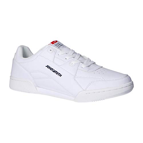 JOHN SMITH Zap.J.Smith CASIUS 20V Blanco, Zapatillas de Deporte para Hombre, 45 EU