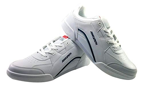 JOHN SMITH Zap.J.Smith CASIUS C, Zapatillas de Deporte para Hombre, Blanco/Azul Marino, 42 EU