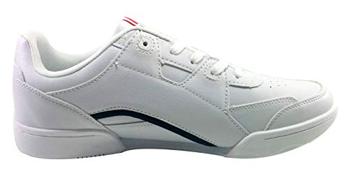 JOHN SMITH Zap.J.Smith CASIUS C, Zapatillas de Deporte para Hombre, Blanco/Azul Marino, 42 EU