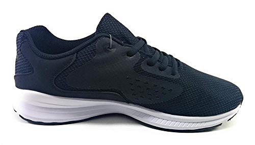 JOHN SMITH Zap.J.Smith Refer 20V Flu, Zapatillas de Deporte para Hombre, Negro/Verde Fluor, 44 EU