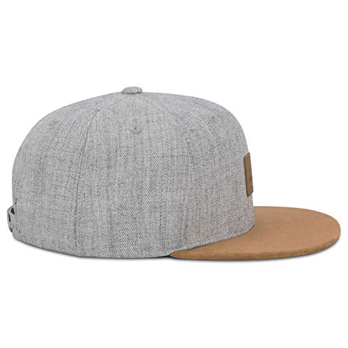 Johnny Urban Gorra para Hombre y Mujer Gris/Marrón Dean Gorro Hecho Elegante Gorras de Baseball Ajustable y con Logo Chapado - Talla Única Unisex Gorros de Trucker