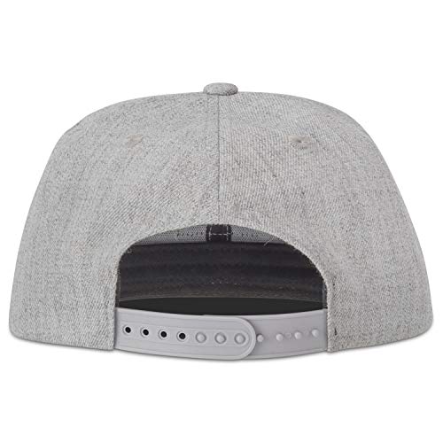 Johnny Urban Gorra para Hombre y Mujer Gris/Marrón Dean Gorro Hecho Elegante Gorras de Baseball Ajustable y con Logo Chapado - Talla Única Unisex Gorros de Trucker