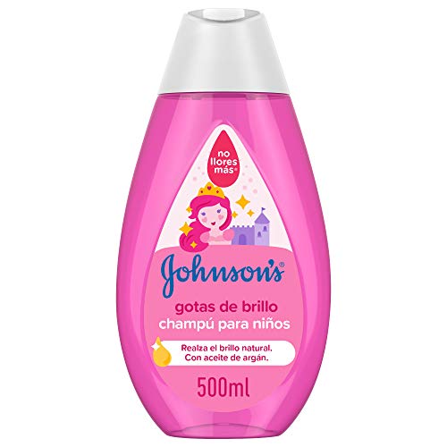 Johnson's Baby Gotas de Brillo Champú para Niños, Cabellos más Brillantes, Suaves y Sedosos - 500 ml Johnson's Baby Gotas de Brillo Champú para Niños, Cabellos más Brillantes, Suaves y Sedosos - 500 ml