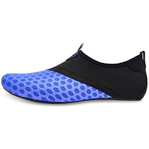JOINFREE Hombres Aqua Shoes Zapatillas Slip-On Respirables para Correr Pool Azul EU 45-46 JOINFREE Hombres Aqua Shoes Zapatillas Slip-On Respirables para Correr Pool Azul EU 45-46