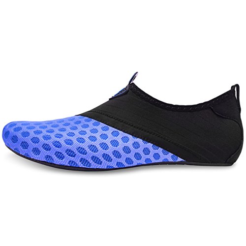 JOINFREE Hombres Aqua Shoes Zapatillas Slip-On Respirables para Correr Pool Azul EU 45-46