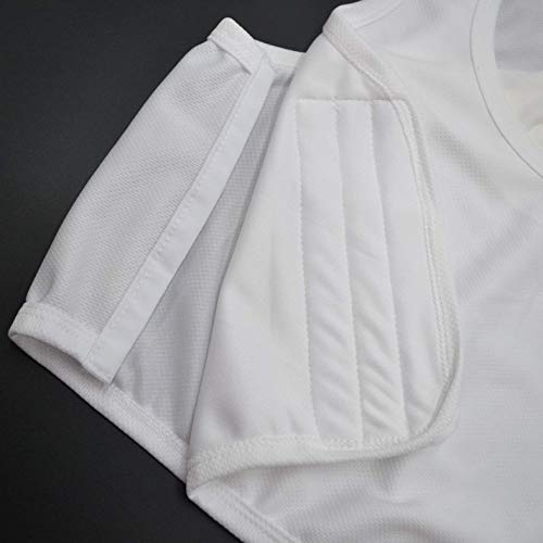 Jolie Chica Poco Femenina Les Trans Pecho Binder Extraplano Camiseta sin Mangas Sujetador Deportivo Ropa Interior Lesbianas,Blanco,5XL