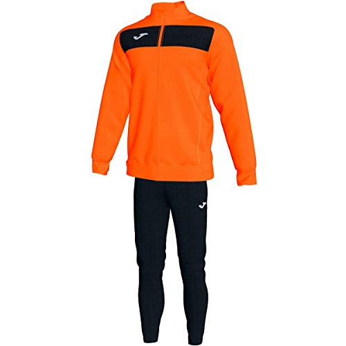 Joma Academy II Chándal, Hombre, Naranja/Negro, L