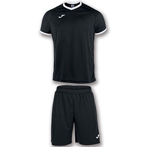 Joma Academy Set Equipacion M/Corta, Hombre, Negro/Blanco, S Joma Academy Set Equipacion M/Corta, Hombre, Negro/Blanco, S