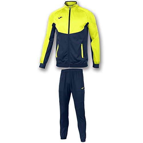 Joma Chandal Essential Micro - Chándal, Hombre, Multicolor(Marino-Amarillo) Joma Chandal Essential Micro - Chándal, Hombre, Multicolor(Marino-Amarillo)