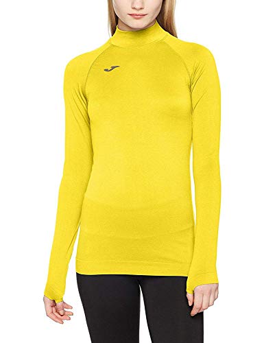 Joma Classic Camiseta térmica de Manga Larga, Hombres, Amarillo, 8-10 años