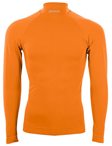 Joma Classic Camiseta térmica de Manga Larga, Unisex, Naranja, S/M