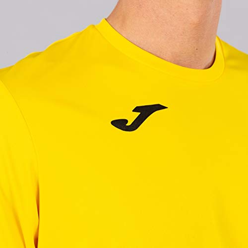 Joma Combi Camiseta Manga Corta, Hombre, Amarillo, XXL