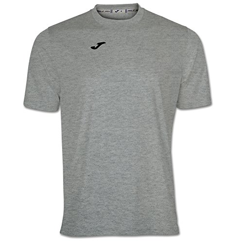 Joma Combi Camiseta Manga Corta, Hombre, Gris (Melange Claro), M