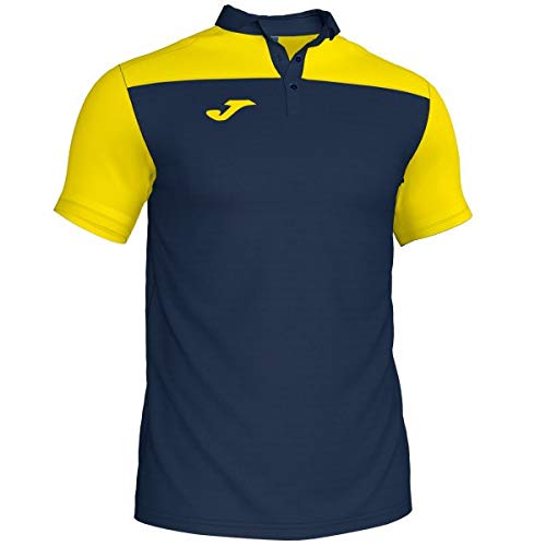 Joma Combi Polos Caballero, Hombre, Marino/Amarillo, 3XL