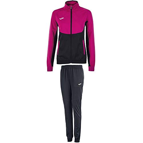Joma Essential Micro Chándal, Mujer, Negro, XS