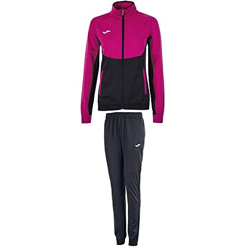 Joma Essential Micro Chándal, Mujer, Negro, XS Joma Essential Micro Chándal, Mujer, Negro, XS