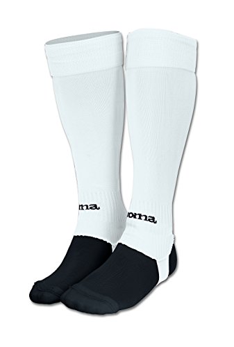 Joma Leg Medias de Juego, Hombre, Blanco, M