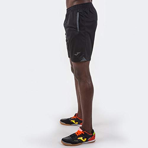 Joma Miami Bermuda Deporte de Tenis, Hombre, Negro, XL Joma Miami Bermuda Deporte de Tenis, Hombre, Negro, XL