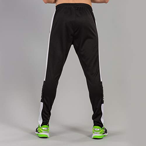 Joma Pantalon Championship IV Largo, Hombres, Negro (Black/White), XL Joma Pantalon Championship IV Largo, Hombres, Negro (Black/White), XL