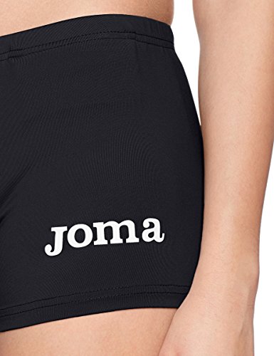 Joma PANTALÓN Corto Lycra Running Mujer Negro, Negro-31, 6-8