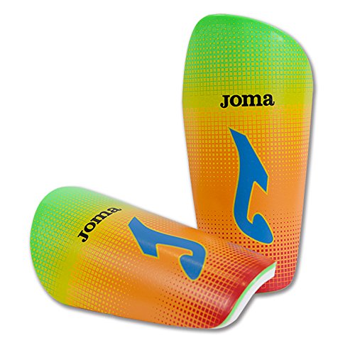 Joma Protect Espinilleras, Unisex, Naranja, L