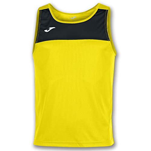 Joma Race Camisetas Caballero, Hombre, Amarillo/Negro, M