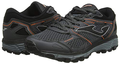Joma Shock, Zapatillas para Carreras de montaña Hombre, Gris, 45 EU Joma Shock, Zapatillas para Carreras de montaña Hombre, Gris, 45 EU