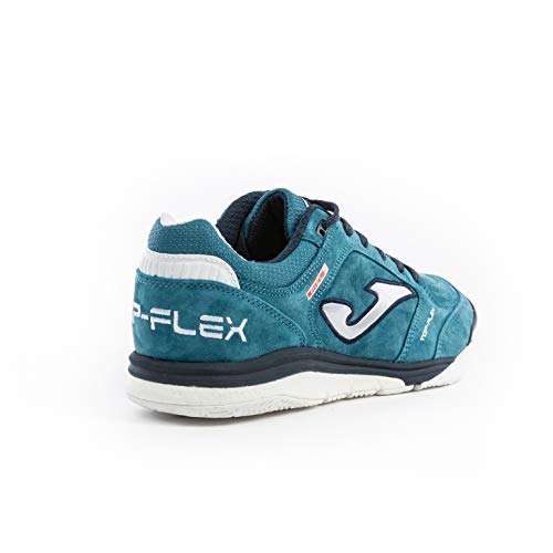 Joma Top Flex Rebound, Zapatilla de fútbol Sala, Mint-White, Talla 8 US (41 EU)