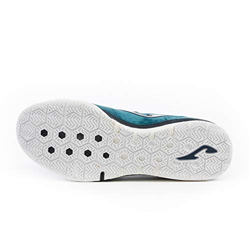 Joma Top Flex Rebound, Zapatilla de fútbol Sala, Mint-White, Talla 8 US (41 EU)