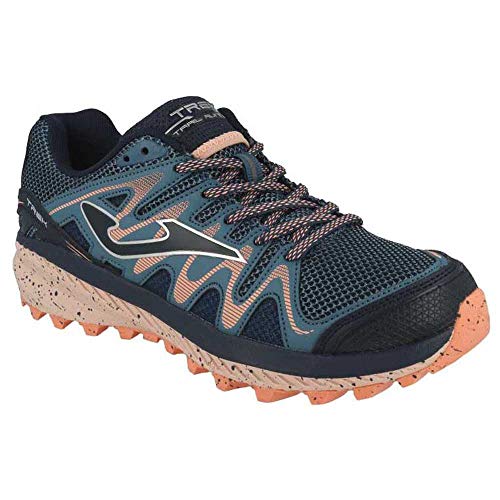 Joma Trek Lady, Zapatillas para Carreras de montaña Mujer, Azul-Rosa, 38 EU Joma Trek Lady, Zapatillas para Carreras de montaña Mujer, Azul-Rosa, 38 EU