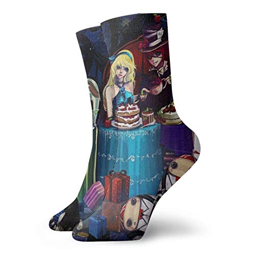 JONINOT Alice in Wo-derland Calcetines Wicking Thermal Senderismo No Show Calcetines tobilleros para mujeres y hombres todas las estaciones JONINOT Alice in Wo-derland Calcetines Wicking Thermal Senderismo No Show Calcetines tobilleros para mujeres y hombres todas las estaciones