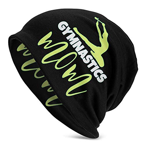 JONINOT Gimnasia Mamá Unisex Slouchy Beanie Gorro de Punto Holgado de Gran tamaño Gorro de Calavera