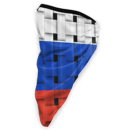 JONINOT Rusia Cinta Bandera Viento Polvo Cuello Polaina Sombreros Bandana pasamontañas Multifuncional Microfibra Cuello Calentador Bufanda