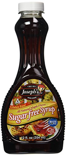 Joseph's Syrup Sugar Free all Natural Maple 354 ml Joseph's Syrup Sugar Free all Natural Maple 354 ml