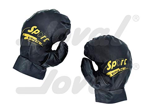 JOVAL - Saco de Boxeo Azul para Niños, Entrenamiento de MMA Muay Thai Kick Boxing y Artes Marciales con Guantes,Junior Punching Bag. (Verde)