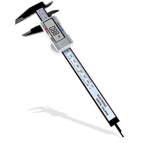 joylink Digital Vernier Calibre, Calibre Vernier Calibre Exterior Diámetro Interior Profundidad Electrónico Digital con Pantalla LCD Pie de Rey Digital Auto Off Inch/MM de 0-150mm joylink Digital Vernier Calibre, Calibre Vernier Calibre Exterior Diámetro Interior Profundidad Electrónico Digital con Pantalla LCD Pie de Rey Digital Auto Off Inch/MM de 0-150mm