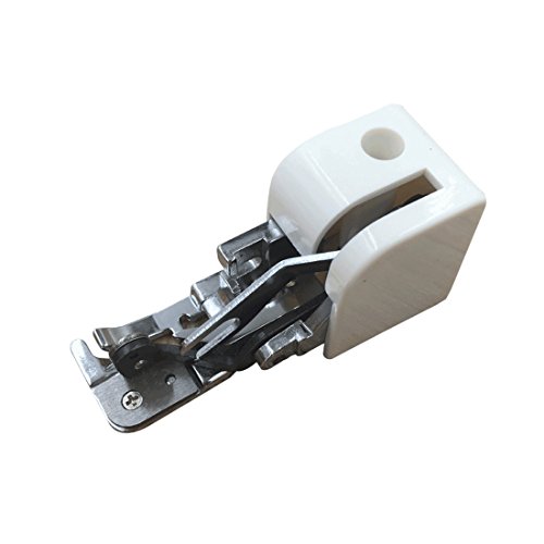 joyliveCY Accesorio prensatelas con Cortador de Recortes de Puntos overlock para máquina de Coser doméstica