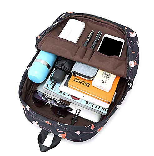 Joymoze Bolsa para Libros Escolar Linda para Niña Mochila para Portátil Casual para Mujeres Flamenco Joymoze Bolsa para Libros Escolar Linda para Niña Mochila para Portátil Casual para Mujeres Flamenco
