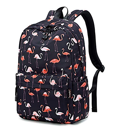 Joymoze Bolsa para Libros Escolar Linda para Niña Mochila para Portátil Casual para Mujeres Flamenco Joymoze Bolsa para Libros Escolar Linda para Niña Mochila para Portátil Casual para Mujeres Flamenco