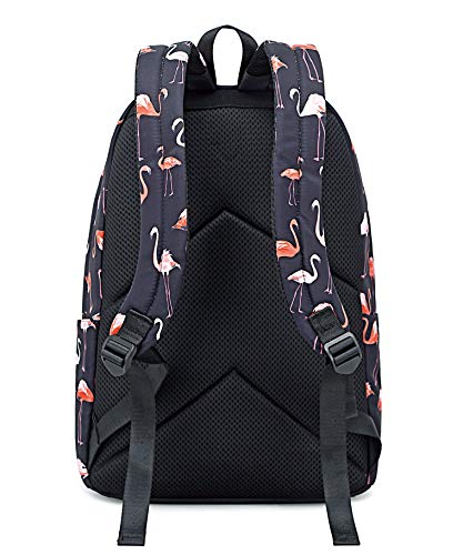 Joymoze Bolsa para Libros Escolar Linda para Niña Mochila para Portátil Casual para Mujeres Flamenco Joymoze Bolsa para Libros Escolar Linda para Niña Mochila para Portátil Casual para Mujeres Flamenco