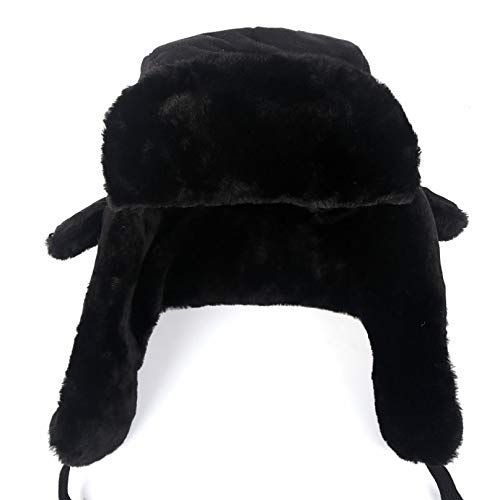 JOYOTER Sombrero de Bombardero de Invierno Unisex Que se Mantiene Caliente Mientras se Patina en Clima frío Sombrero de Caza a Prueba de Viento