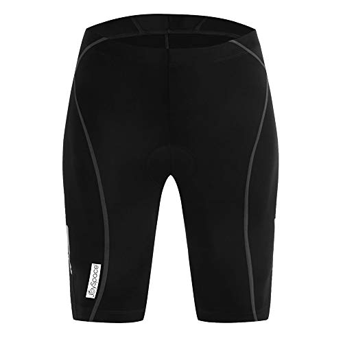 JOYSPACE Hombre Pantalones Cortos de Bicicleta Shorts de Ciclismo Hombre con 4D Acolchado MTB Ciclismo Pantalones Cortos Ropa Interior de Bicicleta estáticas,XXXL