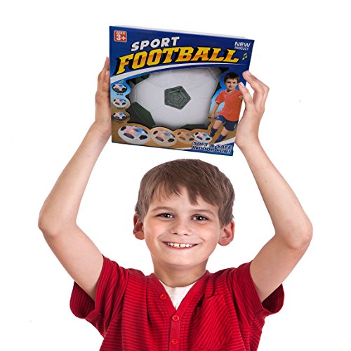 JRD&BS WINL Divertido BalÓN De Juguete: BalÓN Deportivo De SuspensiÓN De Aire LED para Interiores, Juguete De FÚTbol 3 - 12 Años para Niños (Style2 Green) JRD&BS WINL Divertido BalÓN De Juguete: BalÓN Deportivo De SuspensiÓN De Aire LED para Interiores, Juguete De FÚTbol 3 - 12 Años para Niños (Style2 Green)
