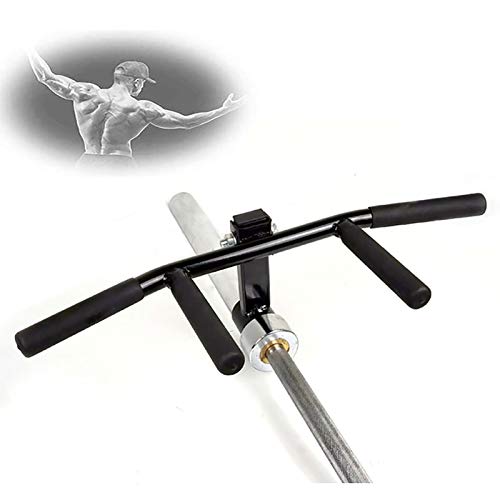 JSQC Fitness Barbell T-Bar Bar Fila Plataforma Landmines Manija Corazon Fuerza de Entrenamiento Gimnasio Inicio Entrenamiento Adjunto Deadlift Squat Rowing Bar