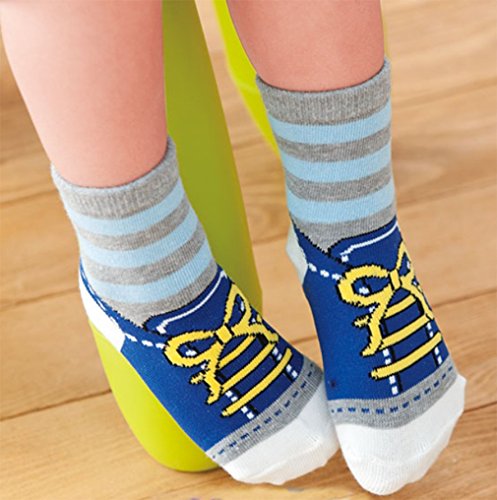 JT-Amigo Pack de 12 Pares de Calcetines para Bebé Niños 1-3 Años JT-Amigo Pack de 12 Pares de Calcetines para Bebé Niños 1-3 Años