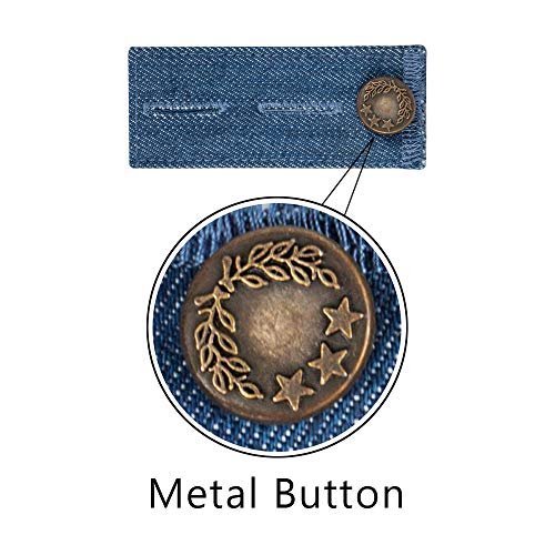 Juego de 14, extensores de cintura elásticos, colores surtidos SourceTon, extensores de botones ajustables fuertes para jeans, pantalones y faldas Juego de 14, extensores de cintura elásticos, colores surtidos SourceTon, extensores de botones ajustables fuertes para jeans, pantalones y faldas