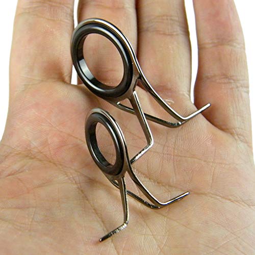 Juego de 7 unidades. GuĆas para caƱas de pesca. Juego de repuesto, kit de reparación de caƱa de pescar. Accesorios de acero y cerĆ”mica. Juego de 7 unidades. GuĆas para caƱas de pesca. Juego de repuesto, kit de reparación de caƱa de pescar. Accesorios de acero y cerĆ”mica.